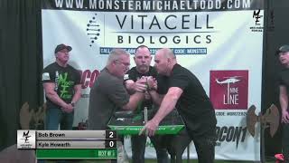 Bob Brown vs Kyle Howarth armwrestling [upl. by Shawna]