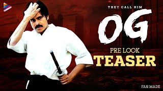 Pawan Kalyan OG Movie Pre Teaser  Pawan Kalyan  Sujeeth  They Call Him OG  Thaman S  Fan Made [upl. by Sicnarf]