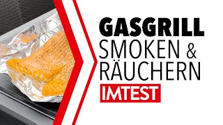 Räuchern und Smoken mit dem Gasgrill  IMTEST [upl. by Elsie]