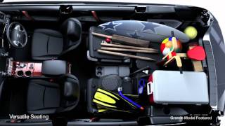 Toyota Kluger  Seating amp Storage [upl. by Aiykan]