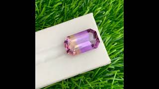 1630 Carats Loose Ametrine Gemstone Beautiful Ametrine Emerald Cut [upl. by Ollopa]