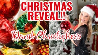 🎄NEW REVEAL CHRISTMAS TREE DECOR DAVID CHRISTOPHERS quotI Love Christmas ep 13 Olivias Romantic Home [upl. by Elmajian297]