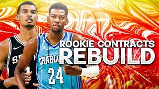 THE ROOKIE CONTRACT REBUILD CHALLENGE NBA 2K24 [upl. by Idelson393]