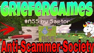 AntiScammerSociety Griefergamesnet MinecraftDeutsch I Saptor [upl. by Orimisac]