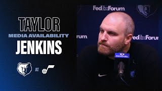 Coach Taylor Jenkins Press Conference  Grizzlies at Jazz [upl. by Elwina]