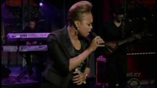 Chrisette Michele quotBlame It On Mequot On The Late Show With David Letterman 51209 [upl. by Hahnke]