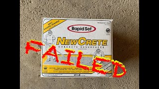 New Crete Concrete Resurfacer Review [upl. by Meid]