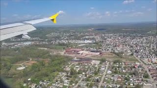 Landing at Arnold Palmer Airport in Latrobe PA [upl. by Jessa24]