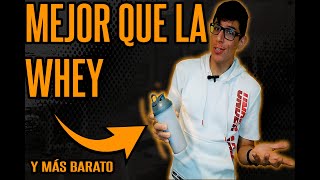 BATIDO CASERO de PROTEÍNAS con 1 solo ingrediente y MEJOR que la WHEY [upl. by Narib]