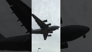 c17 landing at Manchester airport [upl. by Clare200]