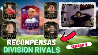 LAS MEJORES RECOMPENSAS de TODO DIVISION RIVALS FC 25  5 PLAYERS DEL TOTW EN 3 DIVISION  Semana 9 [upl. by Nylrehs]