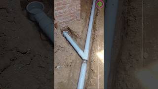 Drainage PVC pipe fittingpvcpipe pvcpipefitting plumbing shorts [upl. by Sigvard]