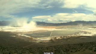 Owens Lake Dust Storm April 7 20111 [upl. by Longfellow617]