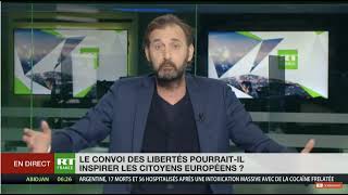 quotLe convoi de la liberté est le mouvement d’un peuple qui ne veut pas voir mourir ses libertés quot [upl. by Eentruoc]