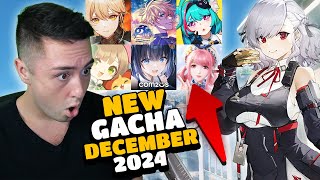 New Gacha Games RELEASING in December 2024 [upl. by Launame882]