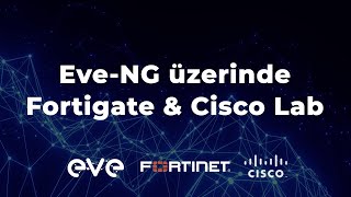 EveNG üzerinde Fortigate ve Cisco Lab [upl. by Crescen]