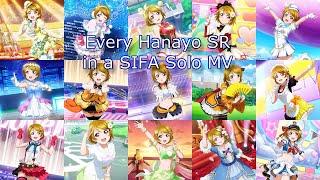 Every Hanayo SR in a SIFAS Solo MV [upl. by Porte]