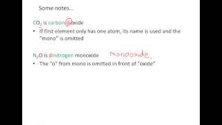 Nomenclature 3 Covalent Compounds [upl. by Duma]