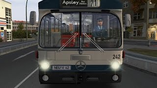 OMSI 2 Bowdenham V4 0 Chrono Event B Route 71 Apsley Bus Station  Heston Circular HD [upl. by Schargel]