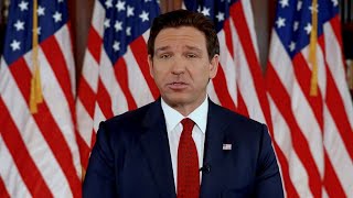 DeSantis ends 2024 presidential campaign endorses Trump [upl. by Esorylime416]