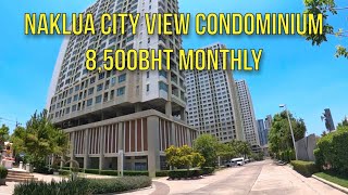 PATTAYA NAKLUA CITY VIEW CONDO APARTMENT 8500BHT Monthly Lumpini Ville Details In Description [upl. by Elsworth]