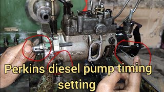 Perkins 30kva generator diesel pump timing setting  Perkins engine pump timing setting [upl. by Iral]