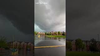 Tornado forming in Michigan caught on camera [upl. by Dorie]