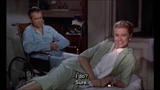 Rear Window 1954 Grace Kelly  Stunning performance [upl. by Eillak]