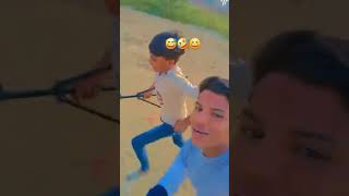 550 व्यूज पर जानलेवाहमला 😝🤣😅fannycomedyshorzvairalvideo [upl. by Naujahs5]