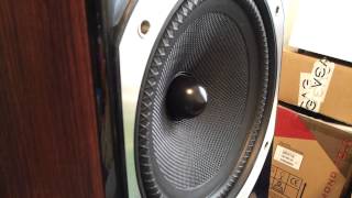 Wharfedale Diamond 102  Bass response 1 [upl. by Wolff]