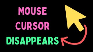 How to Fix Mouse Cursor Disappears on Windows 11 [upl. by Korney]