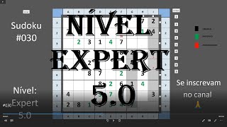 Resolvendo Sudoku 030 Nível Expert [upl. by Kin]