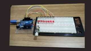 Sequencial de leds com Arduino [upl. by Kornher961]