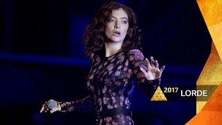 Lorde  Tennis Court Glastonbury 2017 [upl. by Mancino]