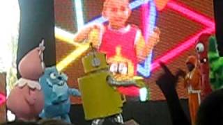 Yo Gabba Gabba  I like to Dance live  Coachella [upl. by Atreb]