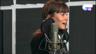 AITANA habla en la grabación de SU FAMILIA  OT 2017  OPERACIÓN TRIUNFO [upl. by Agnizn]