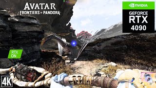 Avatar Frontiers of Pandora RTX 4090 4K FSR 3 FG Max Graphics [upl. by Feerahs473]