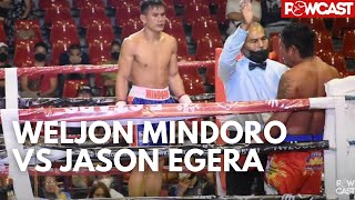 Weljon Mindoro vs Jason Egera Boxing Full  Jaro Promotions 8522 [upl. by Yatnoj]