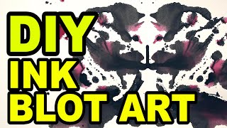 Man Vs Art These Paintings Will Drive You Crazy  DIY Rorschach Test [upl. by Suoivatnom45]