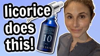 Vlog Licorice for hyperpigmentation and having an epiphany Dr Dray [upl. by Annoet]