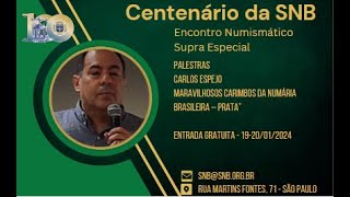 Centenário da SNB  convite a Palestras [upl. by Idalla]