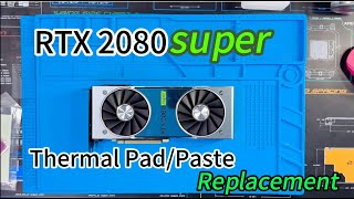 PCFUN2024NVIDIA RTX 2080S FE Thermal PadPaste Replacement2024 2080FE 2080FE Super2080Ti FE [upl. by Netsrek754]