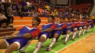 Tug Of War indoor 560kg finals2014中正盃拔河錦標賽總決賽00819tugofwarinTAIWAN [upl. by Wulfe693]