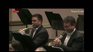 RAVEL PAVANE  SOLO HORN Fernando Chiappero Solo Horn  Filarmonica de Buenos Aires [upl. by Airbmak]