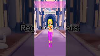 Regular vs Pro servers in dti dresstoimpress roblox dti shorts [upl. by Nairbal]