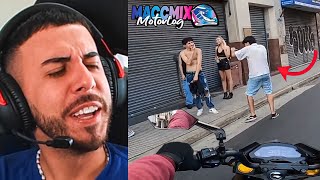 REACCIONANDO POR PRIMERA VEZ A MACCMIX 😂 MOTOVLOG 🏍️ [upl. by Idram]