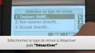 SFR Business  Renvoyer un appel depuis votre Espace Client ou votre poste Polycom [upl. by Hgieleak4]