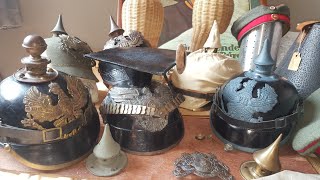 German Spiked Helmets Pickelhauben 101 An Introduction and Advice to Buyers [upl. by Ahsikyw]