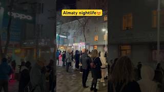 Almaty nightlife scenes almaty kazakhstan nightlife shorts viral [upl. by Ahsayn290]