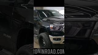 2019 Ram 1500 Windshield Tint 50 and Smoked Lights 3M Before and After automotivewindowtint [upl. by Noved17]